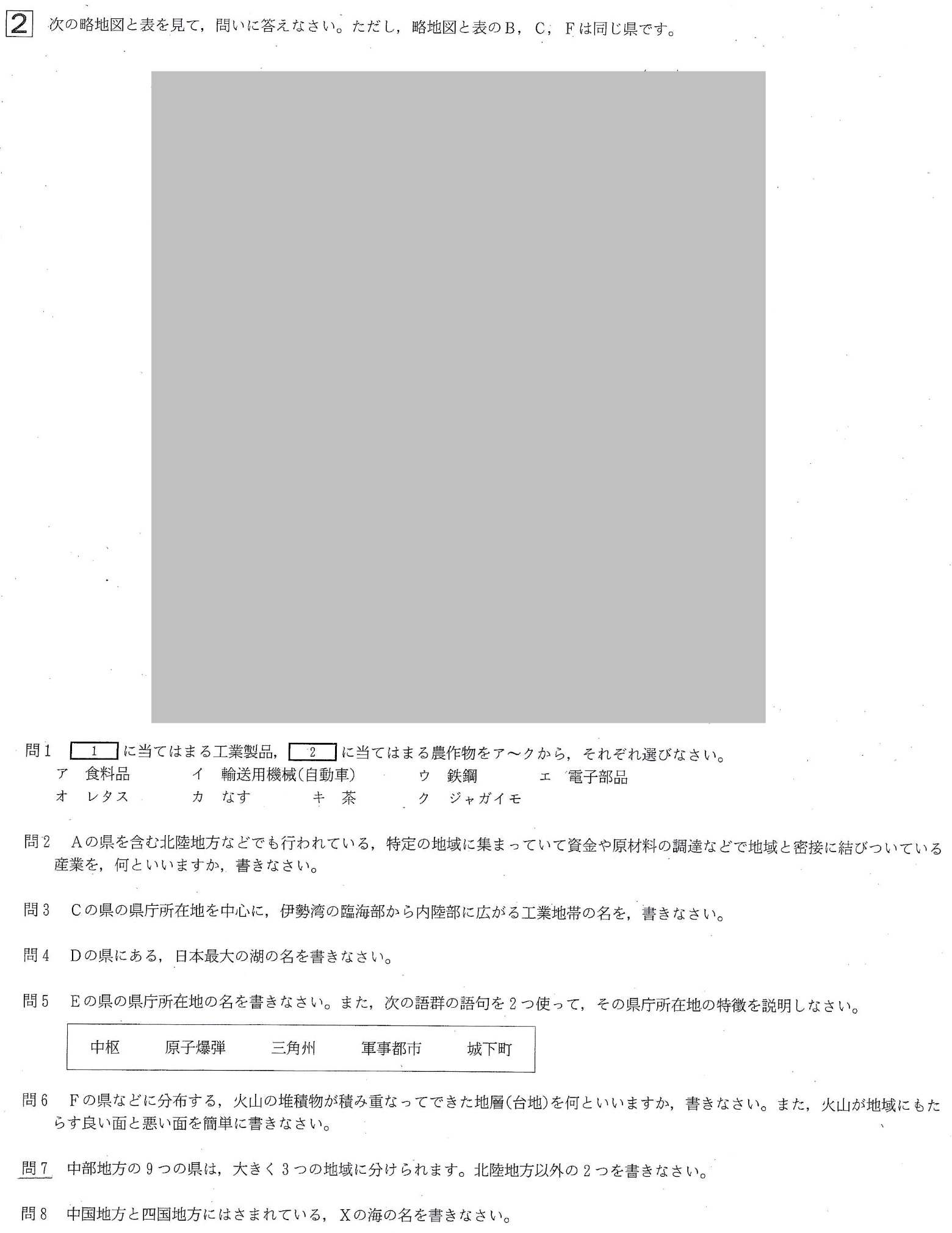 【2019年】中学3年北海道学力テスト総合A「社会」