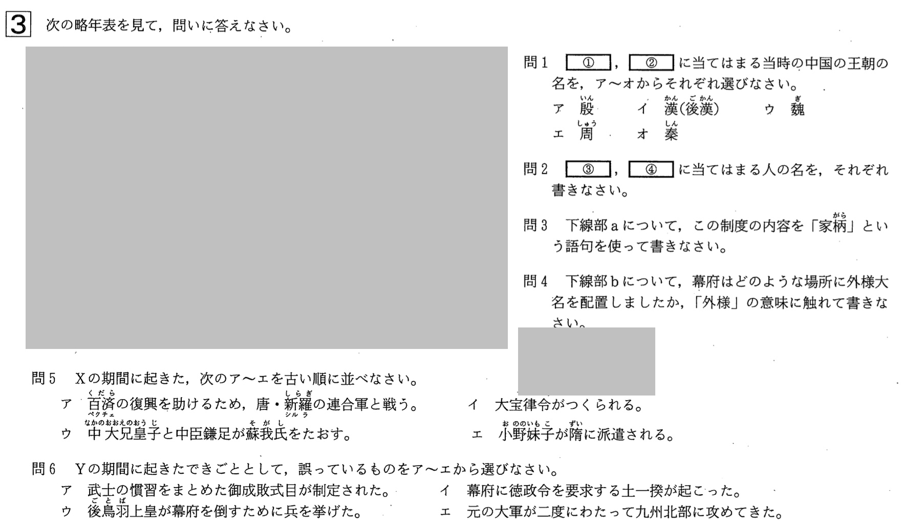 【2021年】中学3年北海道学力テスト総合C「社会」