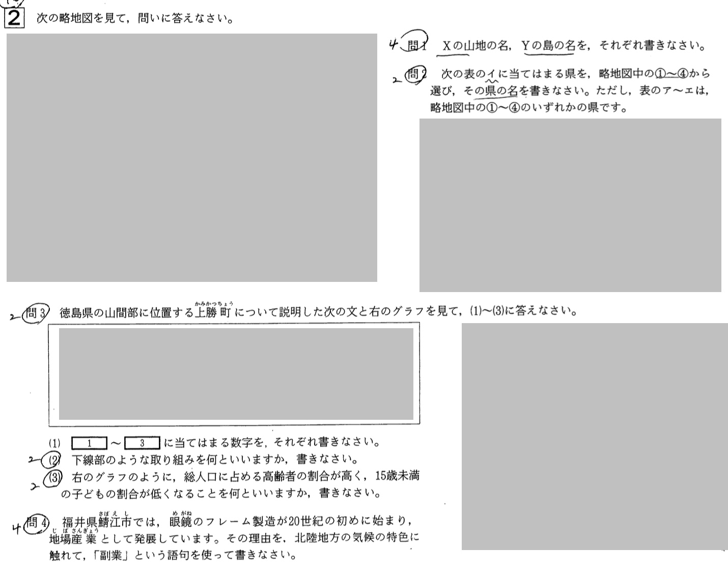 【2022年】中学3年北海道学力テスト総合B「社会」