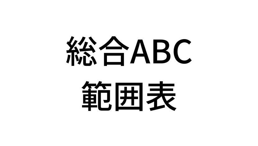 【2024(令和6年)】中学3年北海道学力テスト総合ABC範囲表の中身をすべて公開！！