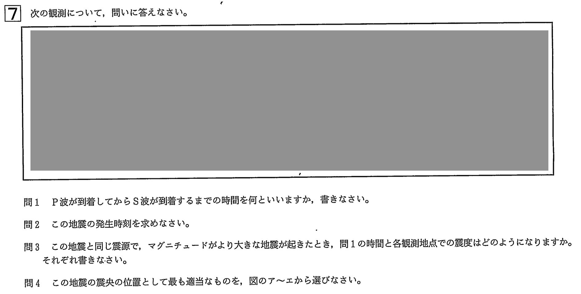 中学3年北海道学力テスト総合B「理科」(2023、令和5年)問題