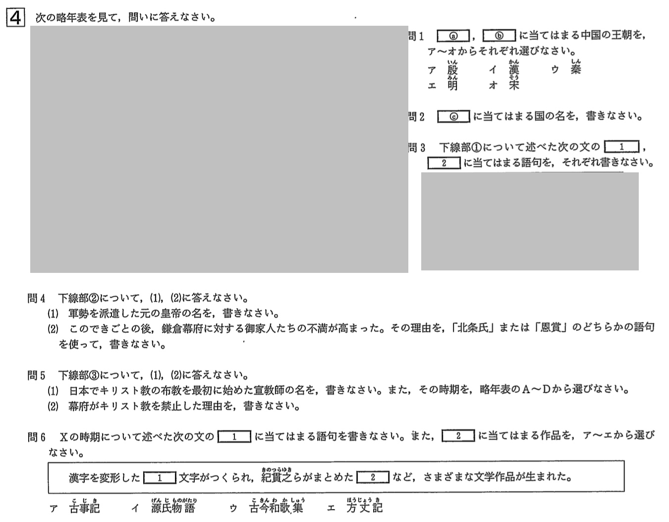 【2024年】中学3年北海道学力テスト総合A「社会」